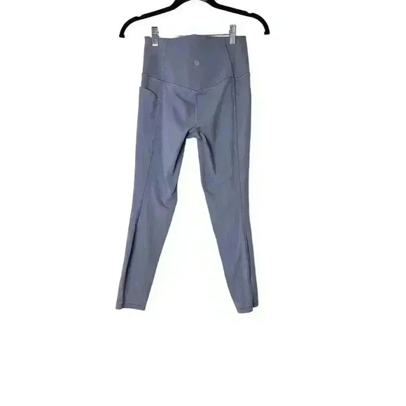 Athleta Violet Purple Salutation Stash Pocket II 7/8 Tight Leggings Small - Picture 5 of 10